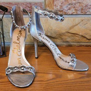 NWB Sam Edelman 'Addison' Heels Stilettos 9.5M Color - Soft Silver